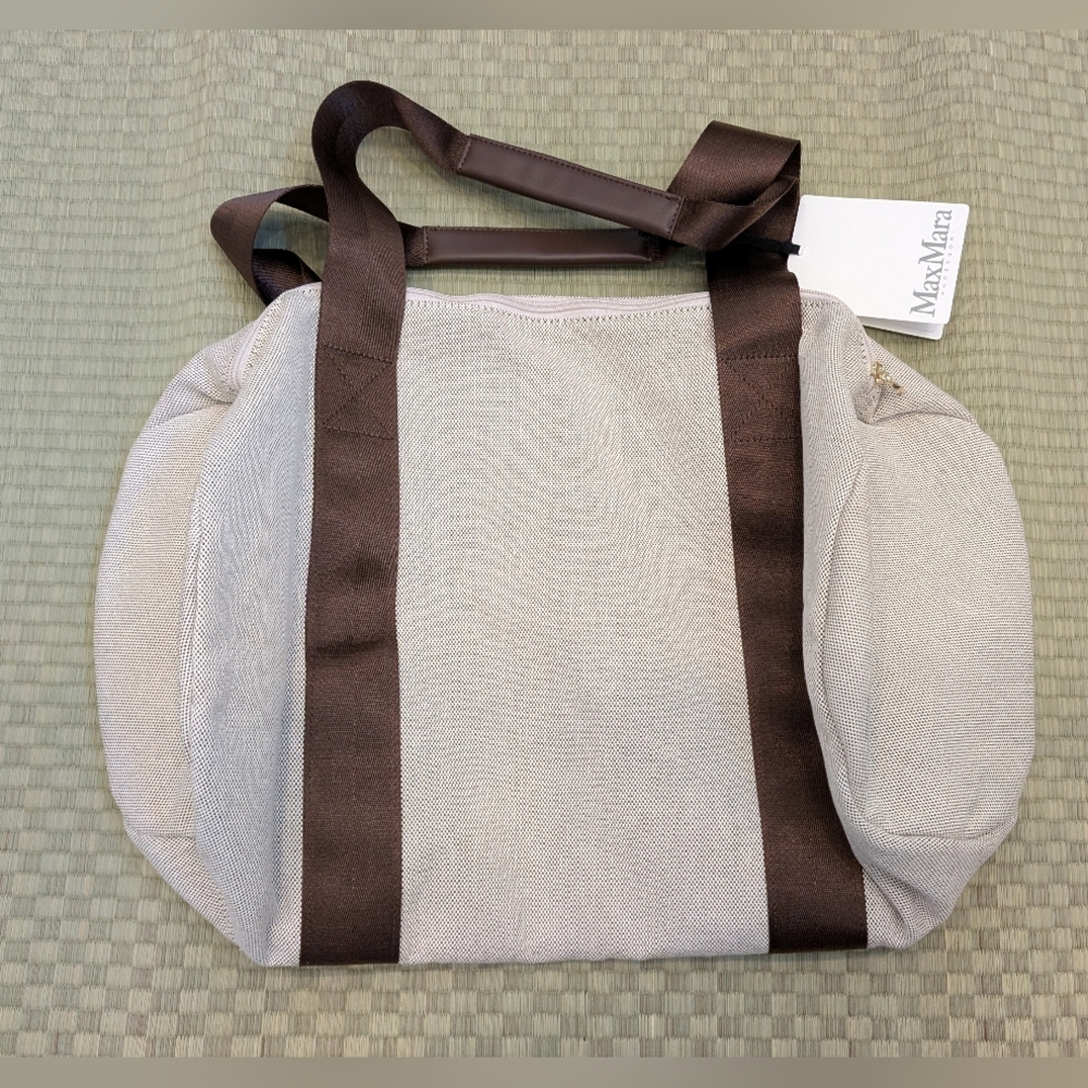 NWT Max Mara Canvas Duffel Bag - Picture 2 of 5